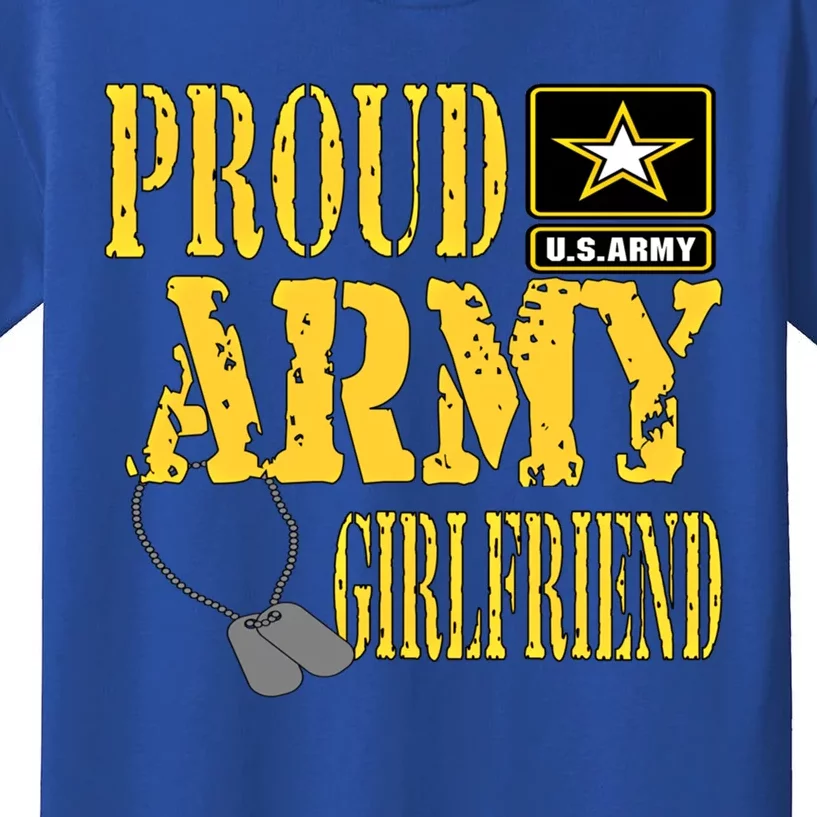 Wo Proud Army Friend Gift Military Gift Kids T-Shirt