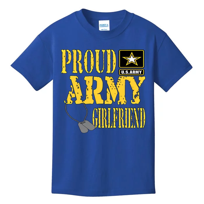 Wo Proud Army Friend Gift Military Gift Kids T-Shirt