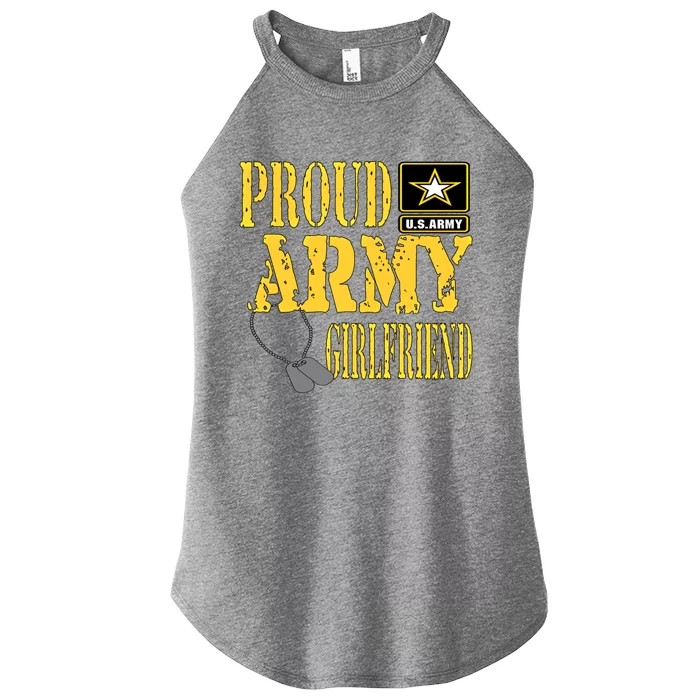 Wo Proud Army Friend Gift Military Gift Women’s Perfect Tri Rocker Tank