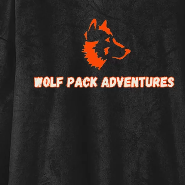 Wolf Pack Adventures Hooded Wearable Blanket