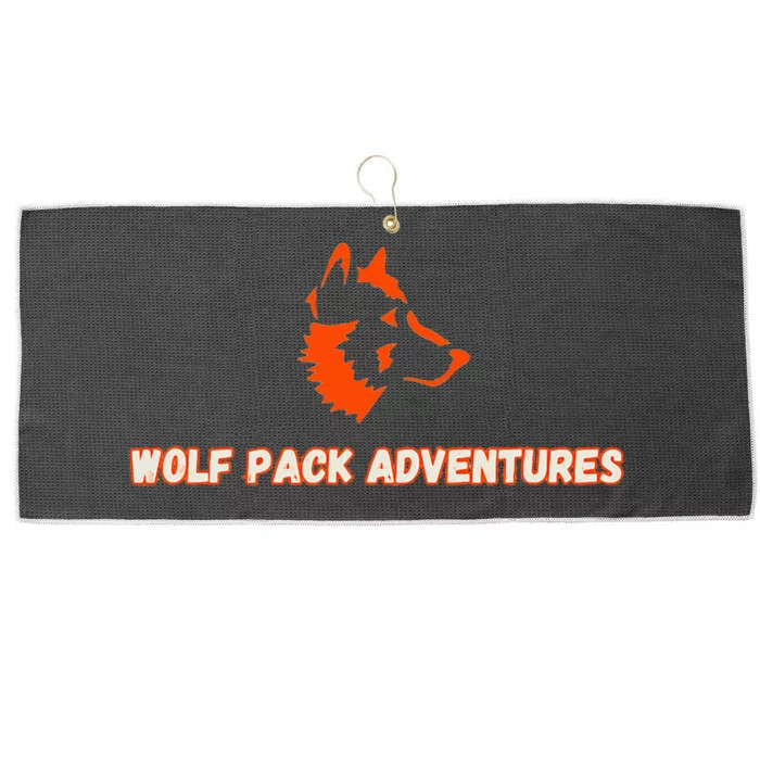 Wolf Pack Adventures Large Microfiber Waffle Golf Towel