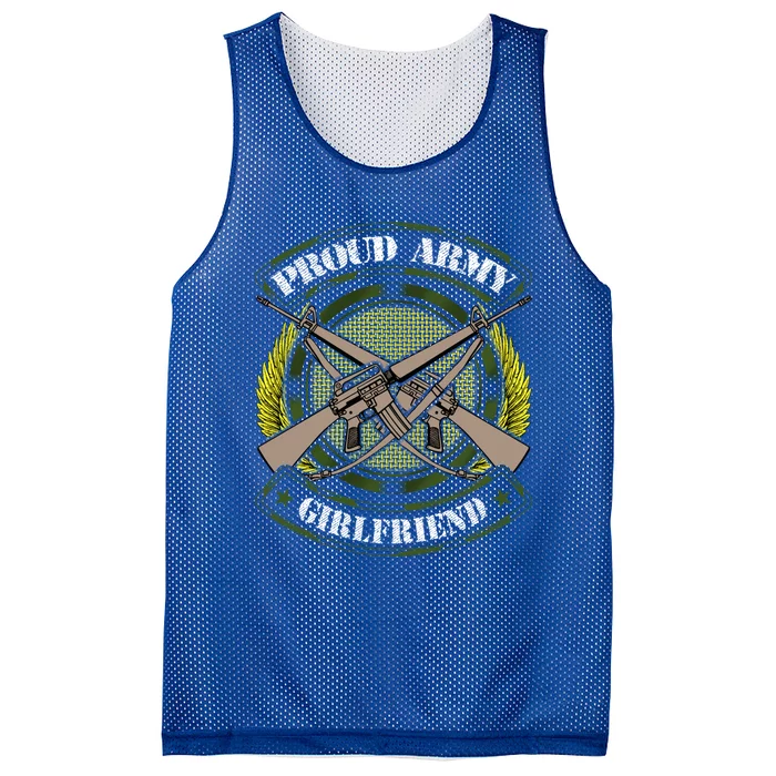 Wo Proud Army Friend Gift Military Pride Gift Mesh Reversible Basketball Jersey Tank