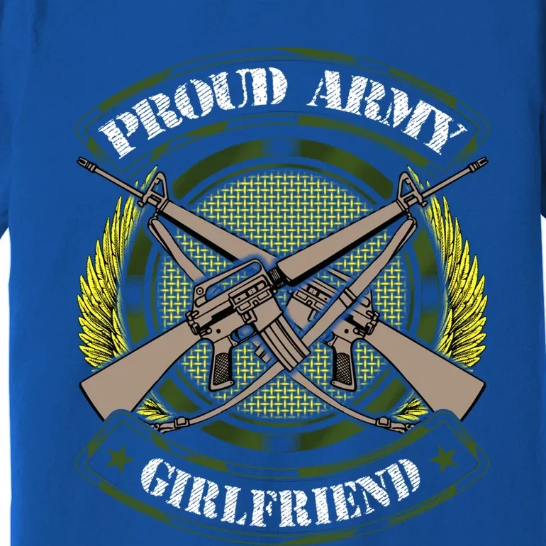 Wo Proud Army Friend Gift Military Pride Gift Premium T-Shirt