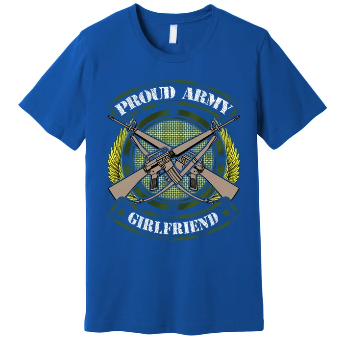 Wo Proud Army Friend Gift Military Pride Gift Premium T-Shirt