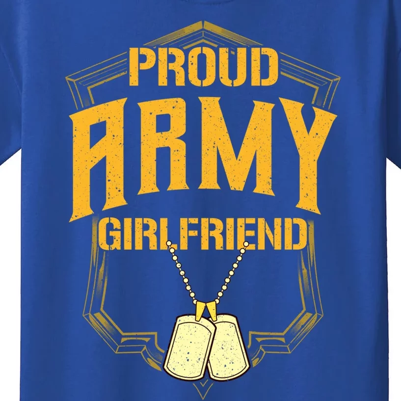 Wo Proud Army Friend Great Gift Military Pride Great Gift Kids T-Shirt