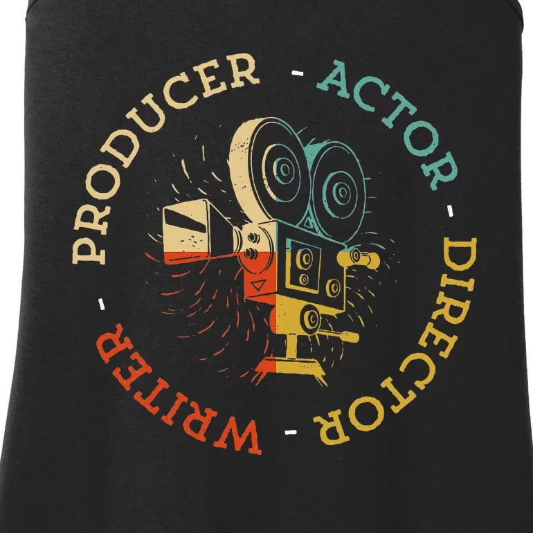 Writer Producer Actor Director Funny Film Theatre Filmmaker Ladies Essential Tank