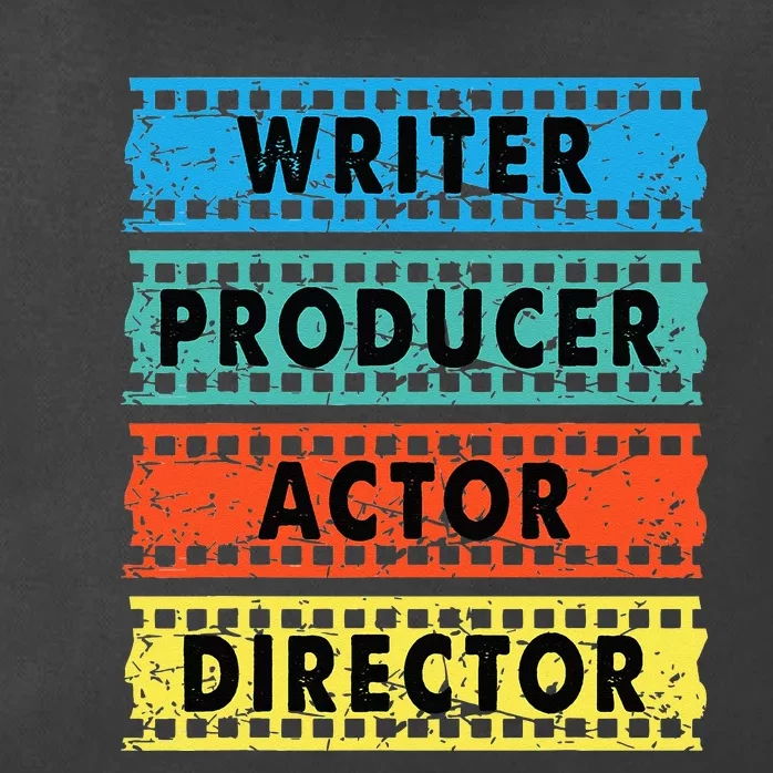 Writer Producer Actor Director Movie Filmmaker Filmmaking Zip Tote Bag