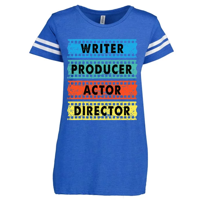 Writer Producer Actor Director Movie Filmmaker Filmmaking Enza Ladies Jersey Football T-Shirt