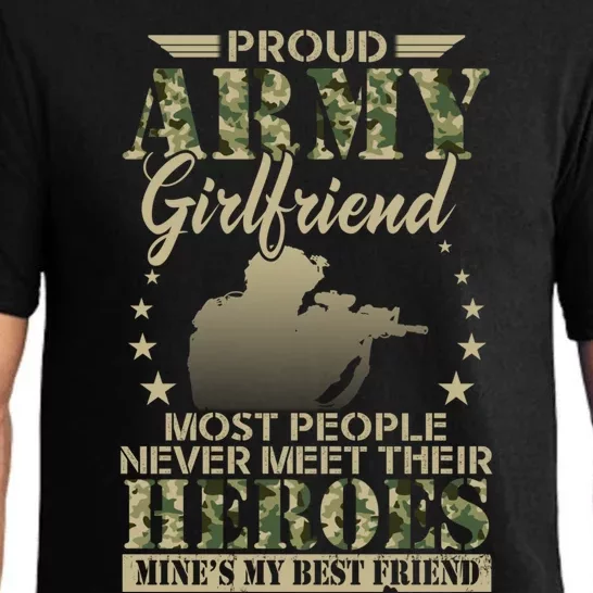 Wo Proud Army Friend Most People Great Gift Memorials Day Great Gift Pajama Set