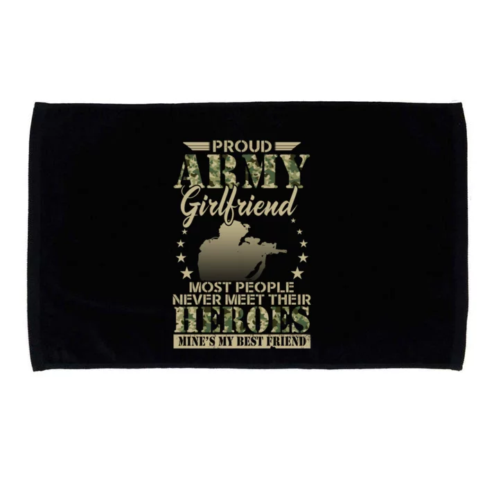 Wo Proud Army Friend Most People Great Gift Memorials Day Great Gift Microfiber Hand Towel