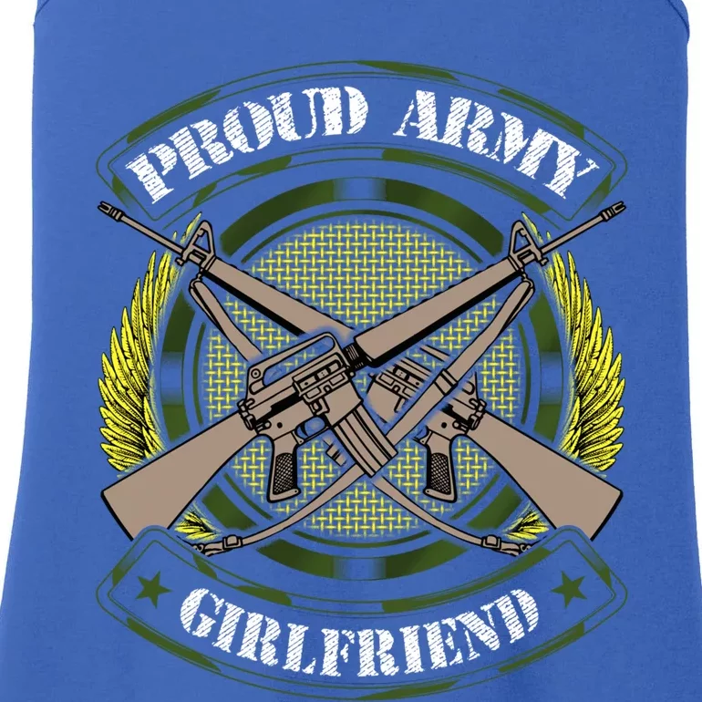 Wo Proud Army Friend Gift Military Pride Cute Gift Ladies Essential Tank