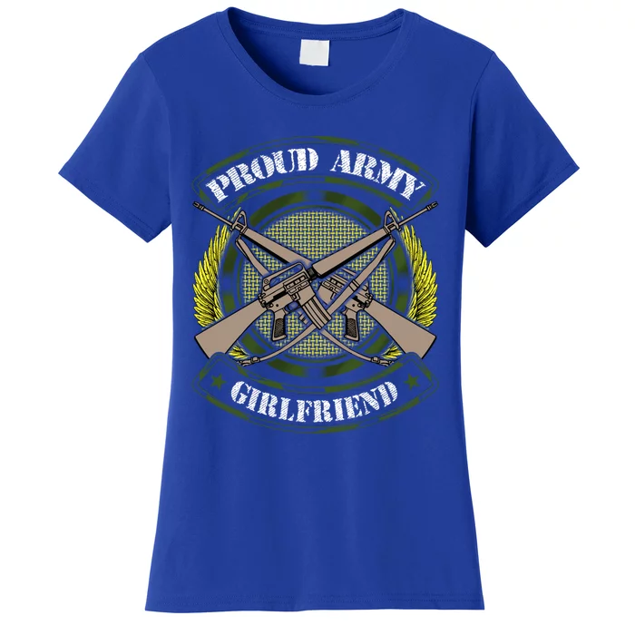 Wo Proud Army Friend Gift Military Pride Cute Gift Women's T-Shirt