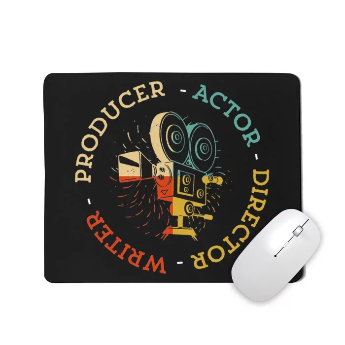 Writer Producer Actor Director Funny Film Theatre Filmmaker Mousepad