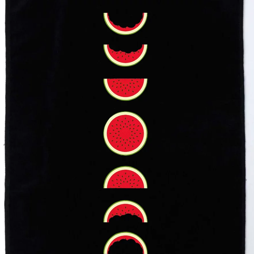 Watermelon Phases and Phases of the Watermelon Graphic Platinum Collection Golf Towel