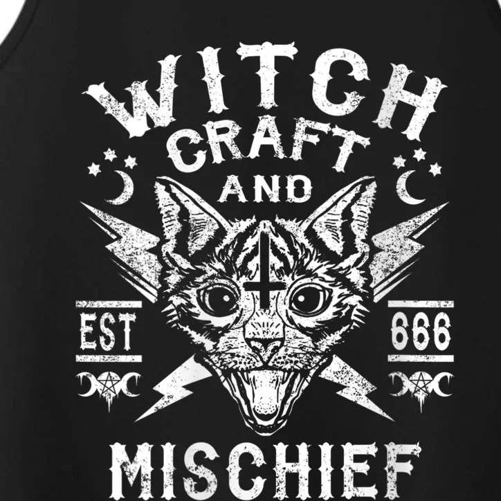 Wiccan Pagan And Occult Clothing. Wicca Cat Performance Tank