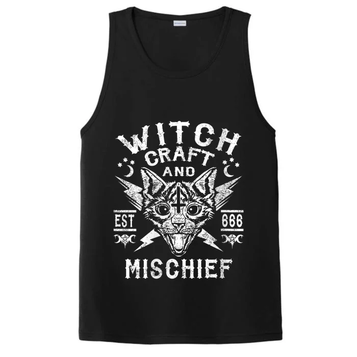 Wiccan Pagan And Occult Clothing. Wicca Cat Performance Tank