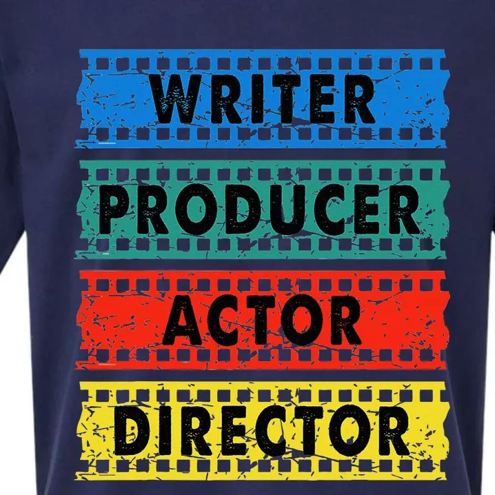 Writer Producer Actor Director Movie Filmmaker Filmmaking Sueded Cloud Jersey T-Shirt