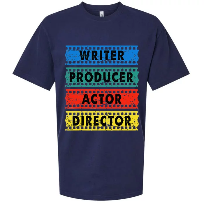 Writer Producer Actor Director Movie Filmmaker Filmmaking Sueded Cloud Jersey T-Shirt