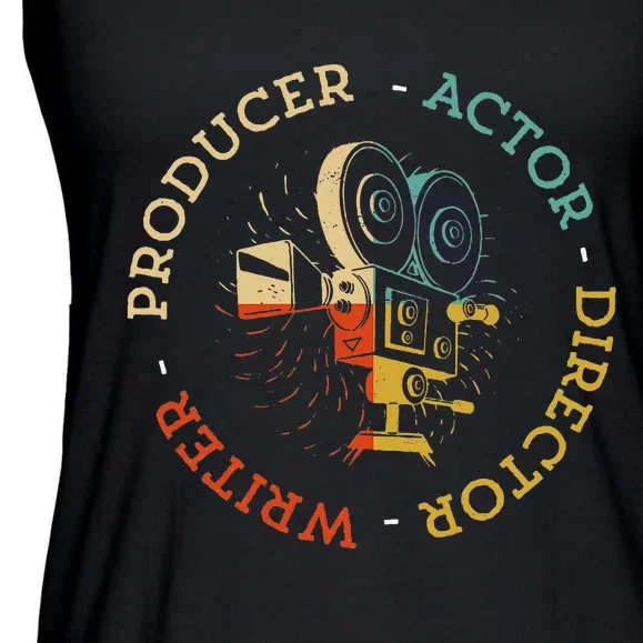 Writer Producer Actor Director Funny Film Theatre Filmmaker Ladies Essential Flowy Tank