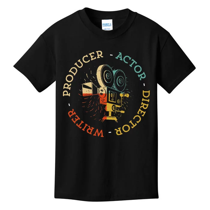 Writer Producer Actor Director Funny Film Theatre Filmmaker Kids T-Shirt