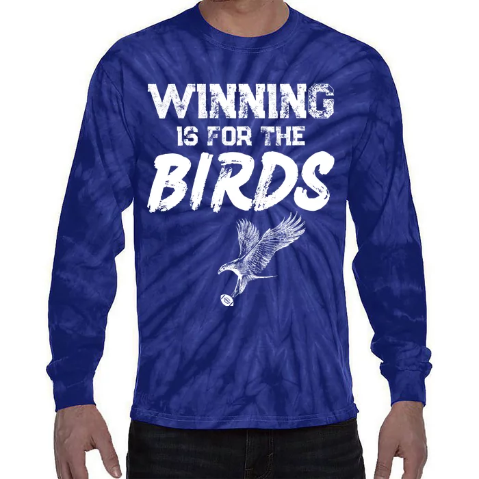 Winning Philadelphia Birds Gear Winning For The Birds Tie-Dye Long Sleeve Shirt