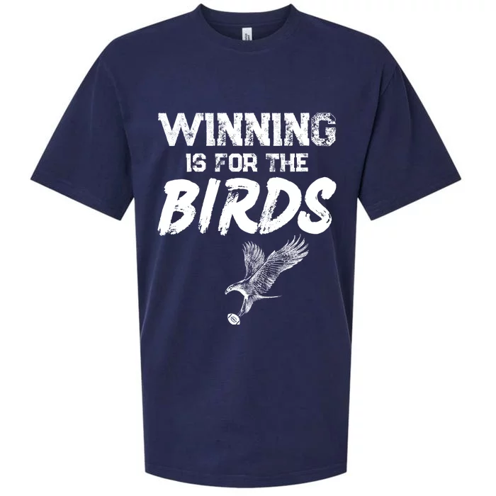 Winning Philadelphia Birds Gear Winning For The Birds Sueded Cloud Jersey T-Shirt