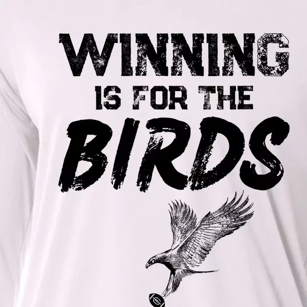 Winning Philadelphia Birds Gear Winning For The Birds Cooling Performance Long Sleeve Crew