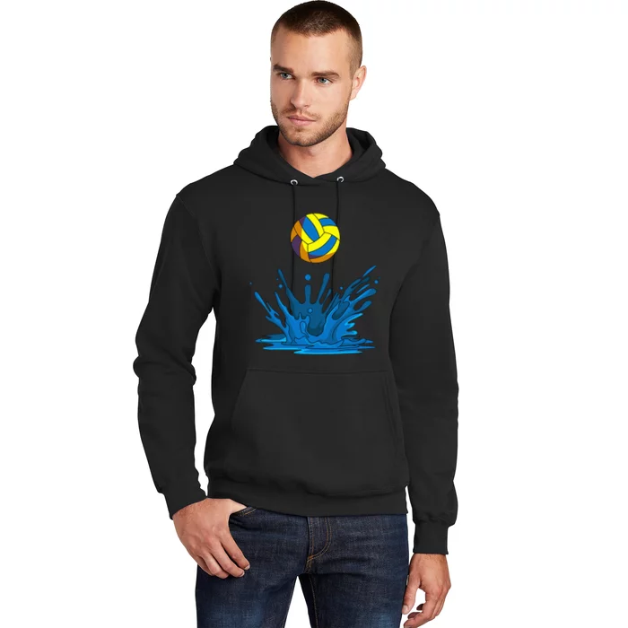 Water Polo Ball Player Team Sport Lover Swimmer Goalie Hoodie