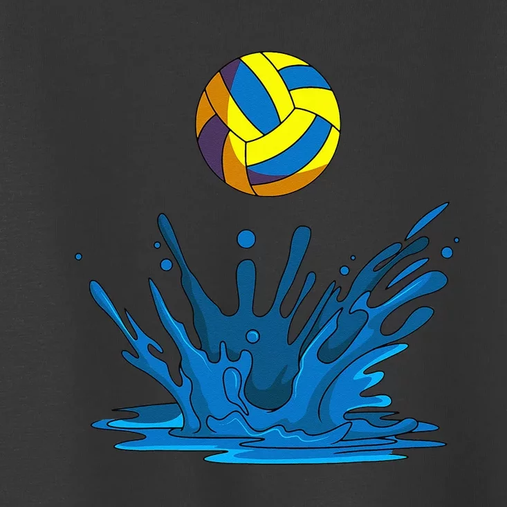 Water Polo Ball Player Team Sport Lover Swimmer Goalie Toddler T-Shirt