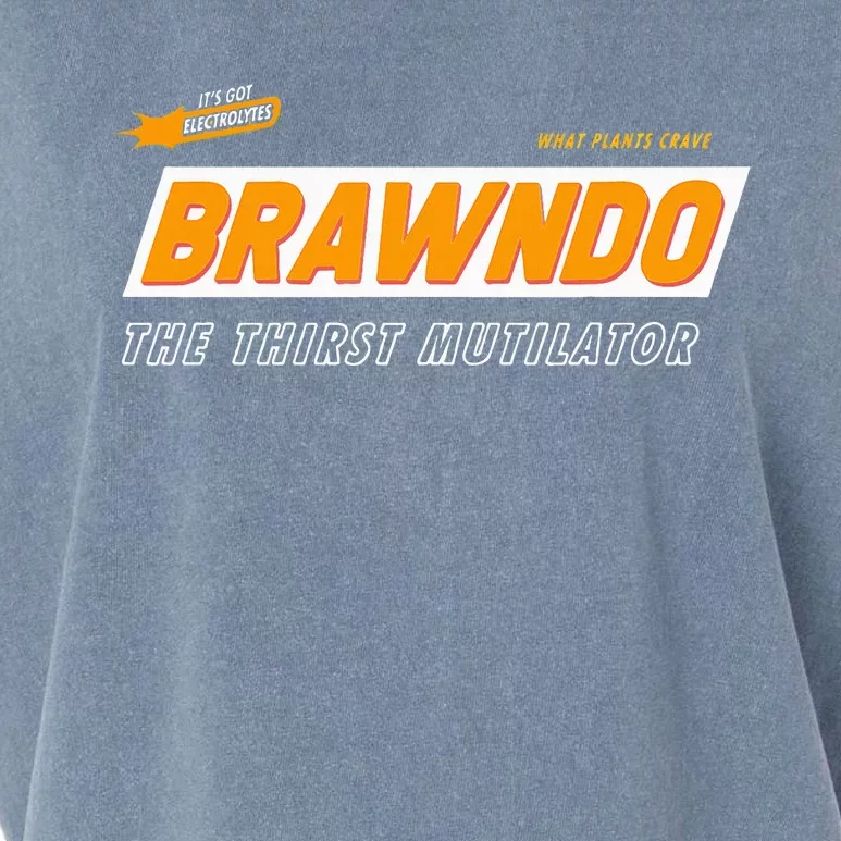 What Plants Crave Brawndo Garment-Dyed Women's Muscle Tee