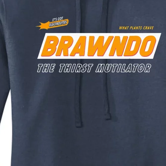 What Plants Crave Brawndo Women's Pullover Hoodie