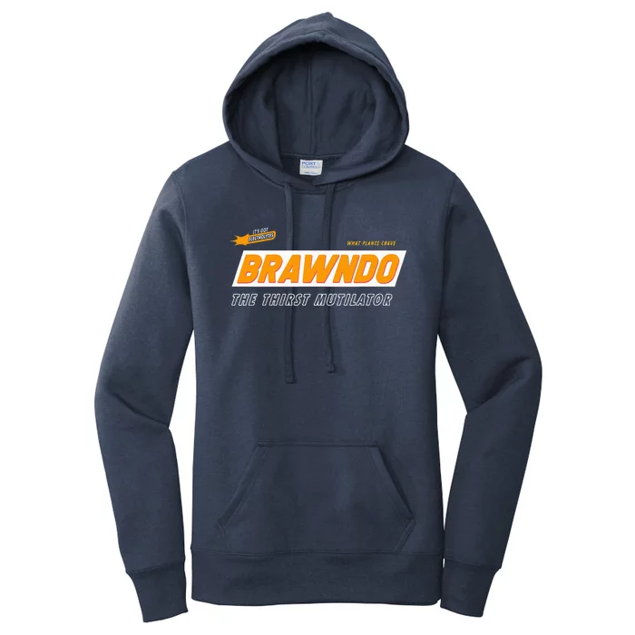 What Plants Crave Brawndo Women's Pullover Hoodie