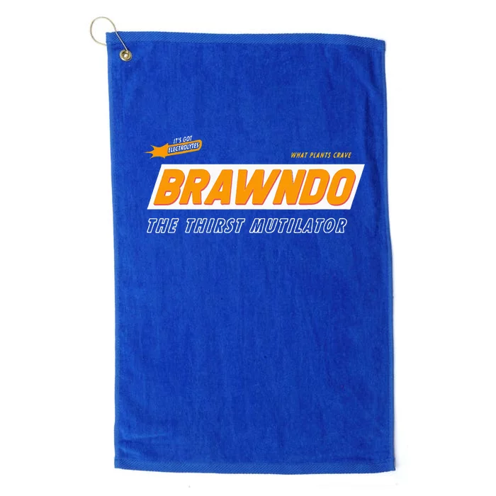 What Plants Crave Brawndo Platinum Collection Golf Towel