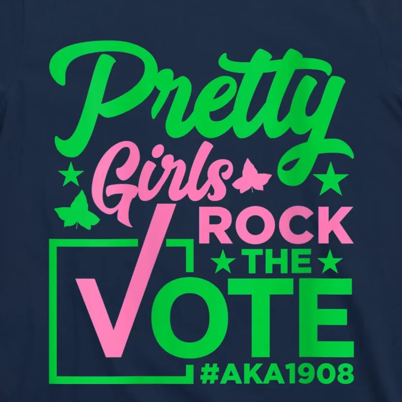 Womens Pretty Cute Aka Vote Tee T-Shirt