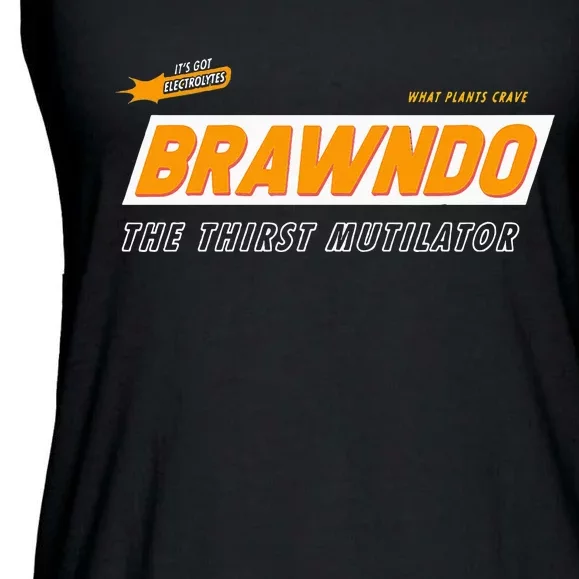 What Plants Crave Brawndo Ladies Essential Flowy Tank