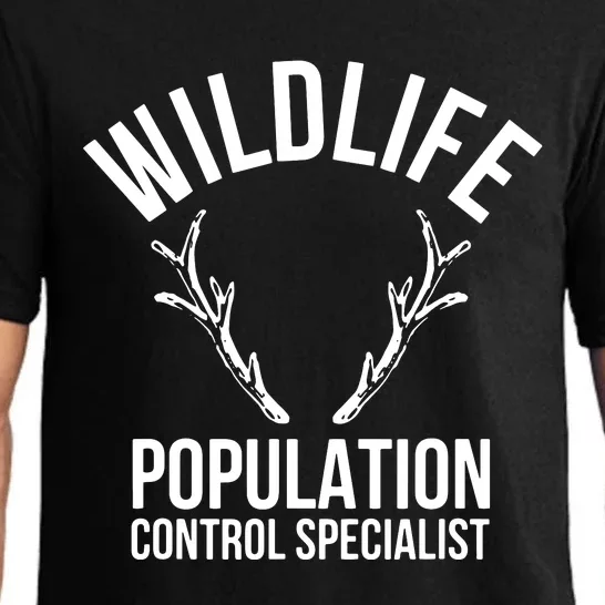 Wildlife Population Control Specialist Deer Hunting Pajama Set