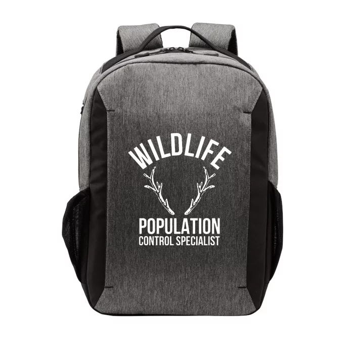 Wildlife Population Control Specialist Deer Hunting Vector Backpack