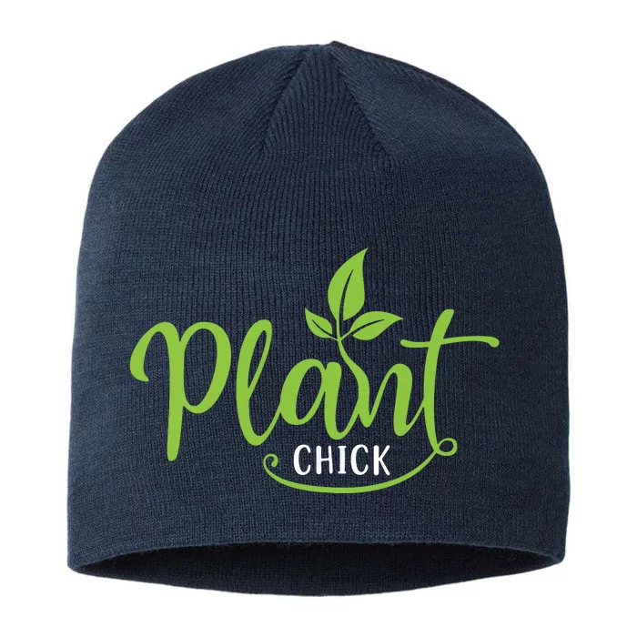 Womens Plant Chick Vegan Vegetarian 8 1/2in Sustainable Knit Beanie