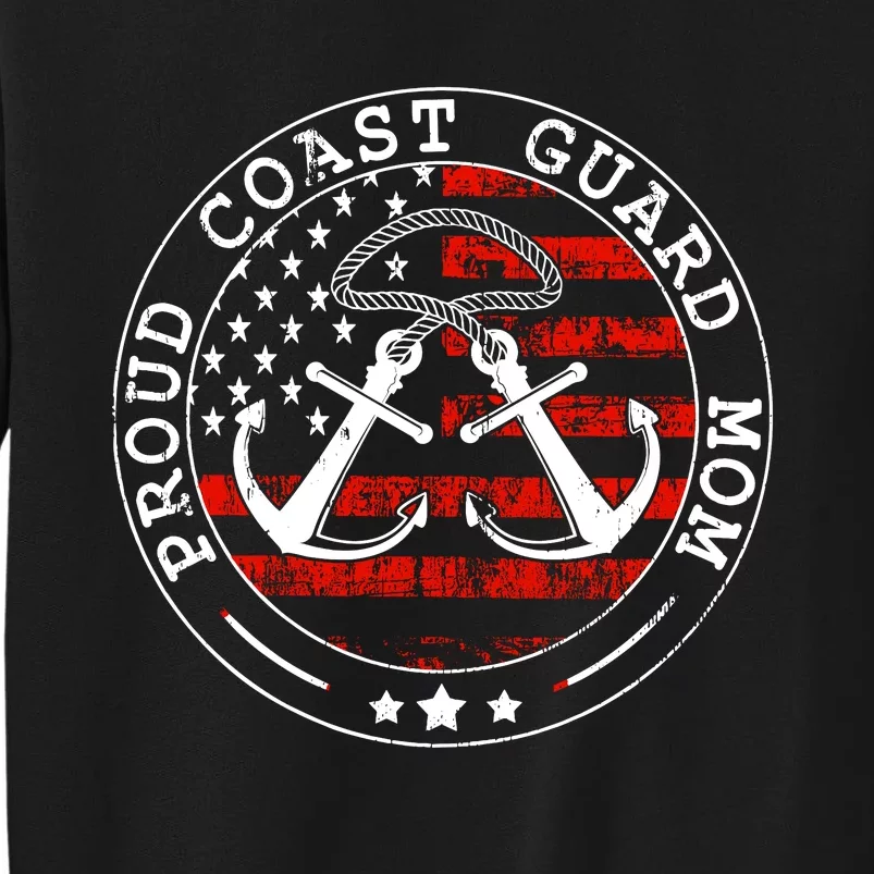 Wo Proud Coast Guard Mom Us Military Mothers Day Wo Sweatshirt