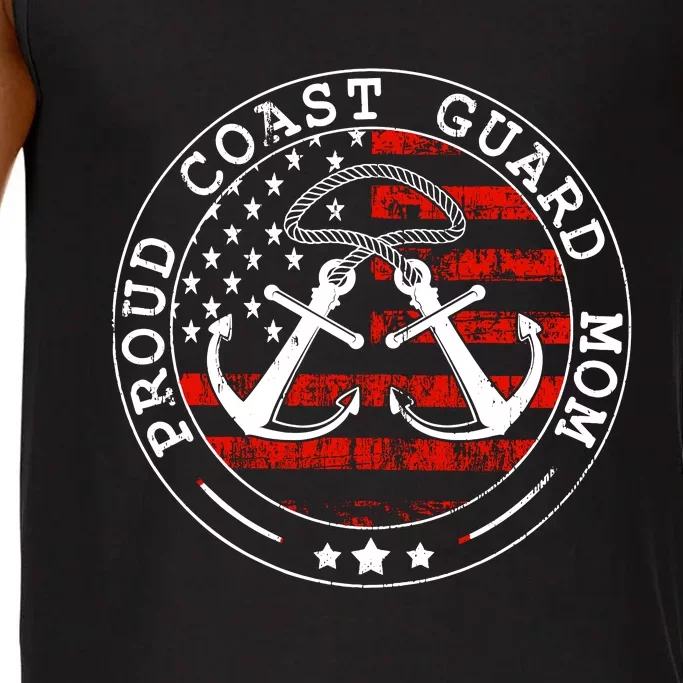 Wo Proud Coast Guard Mom Us Military Mothers Day Wo Comfort Colors® Tank Top