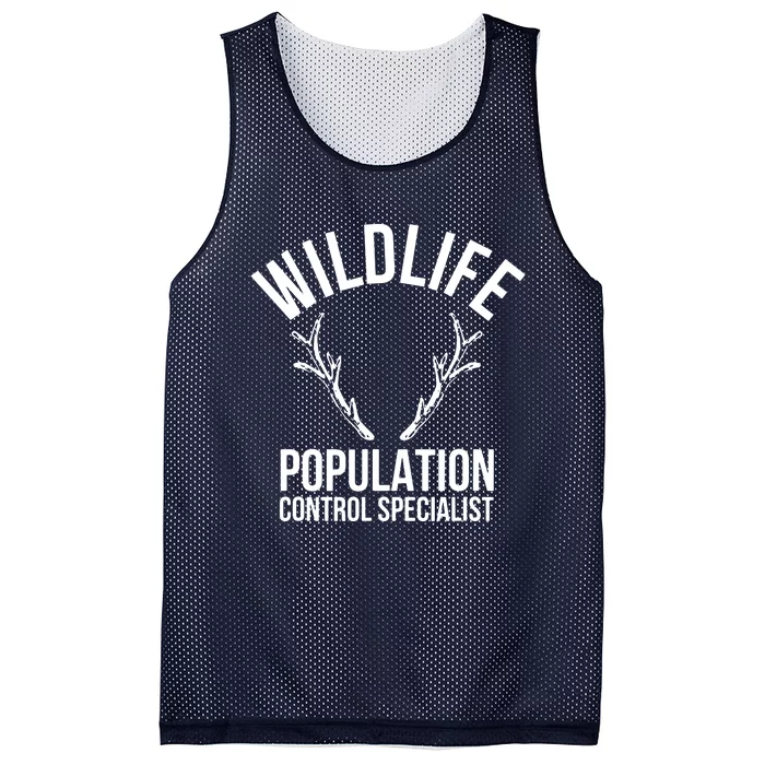 Wildlife Population Control Specialist Deer Hunting Mesh Reversible Basketball Jersey Tank