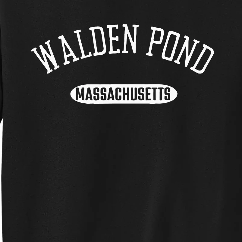 Walden Pond Classic Style Walden Pond Massachusetts Ma Tall Sweatshirt