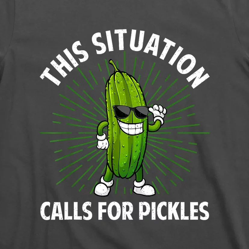 Women Pickle Cucumber Dill Pickle Lover Gift T-Shirt