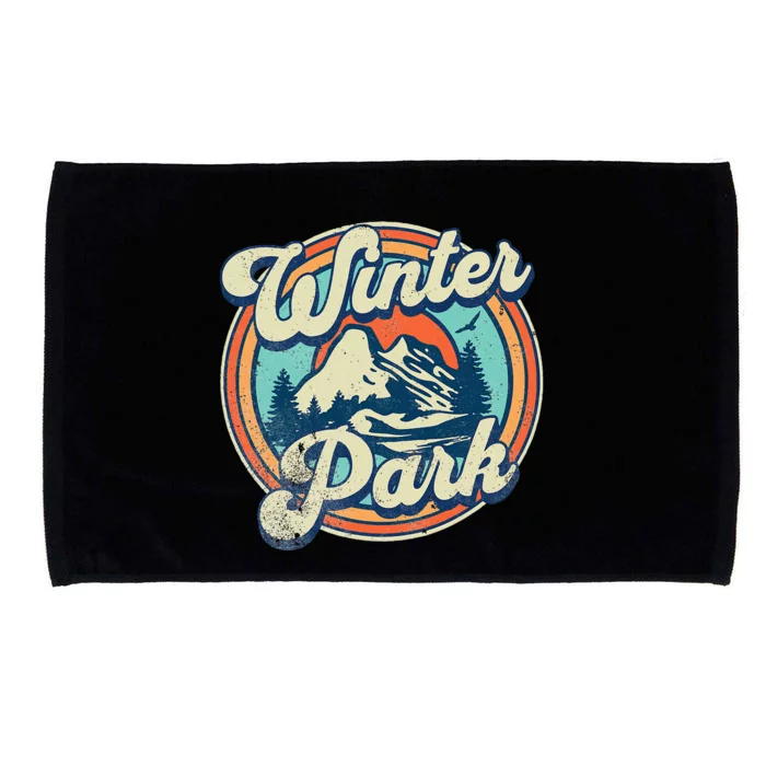 Winter Park Colorado Microfiber Hand Towel