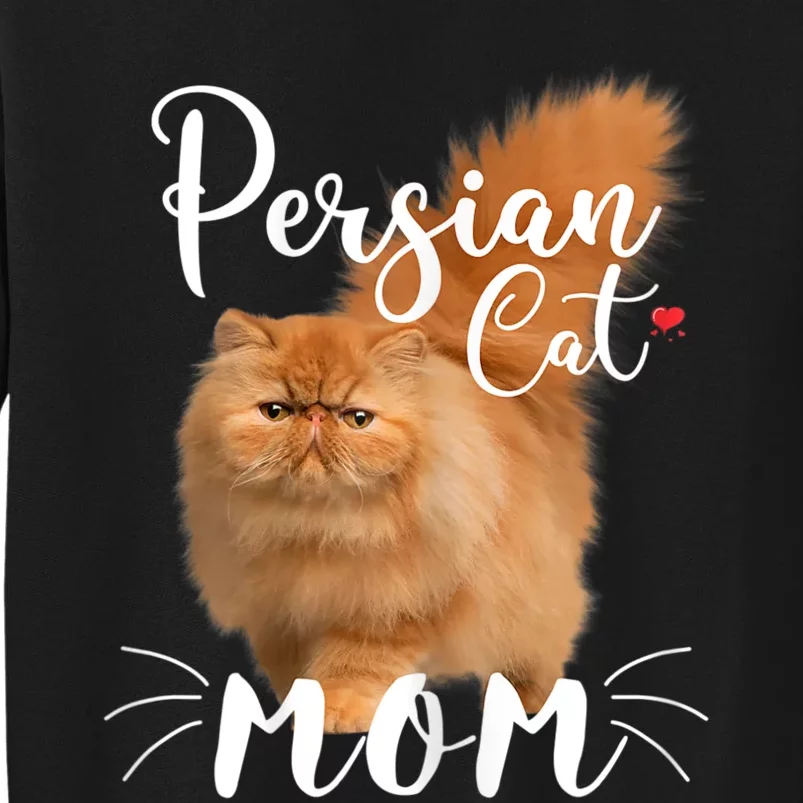 Womens Persian Cat Mom Female Cat Owner Persian Kitty Sweatshirt