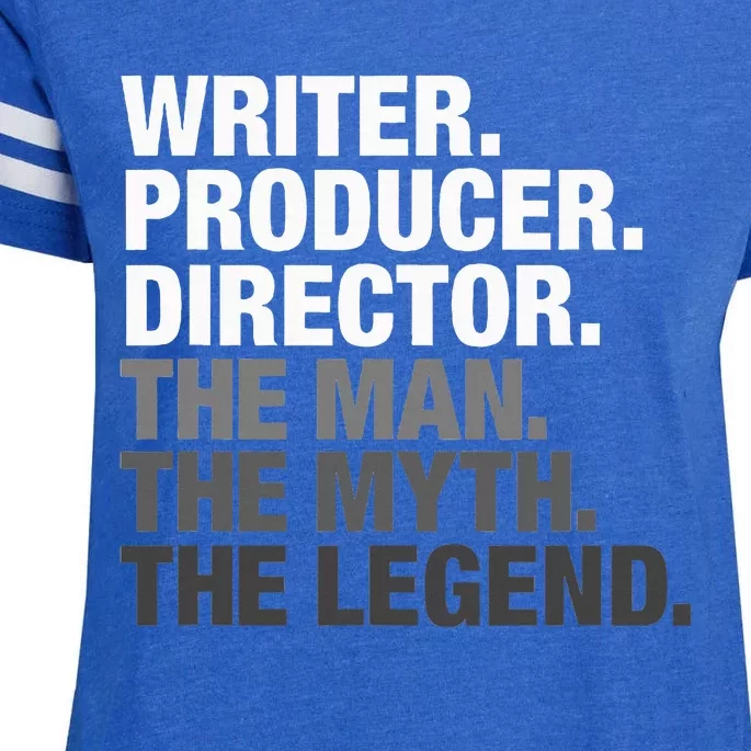 Writer Producer Director Man Myth The Legend Movie Film Enza Ladies Jersey Football T-Shirt