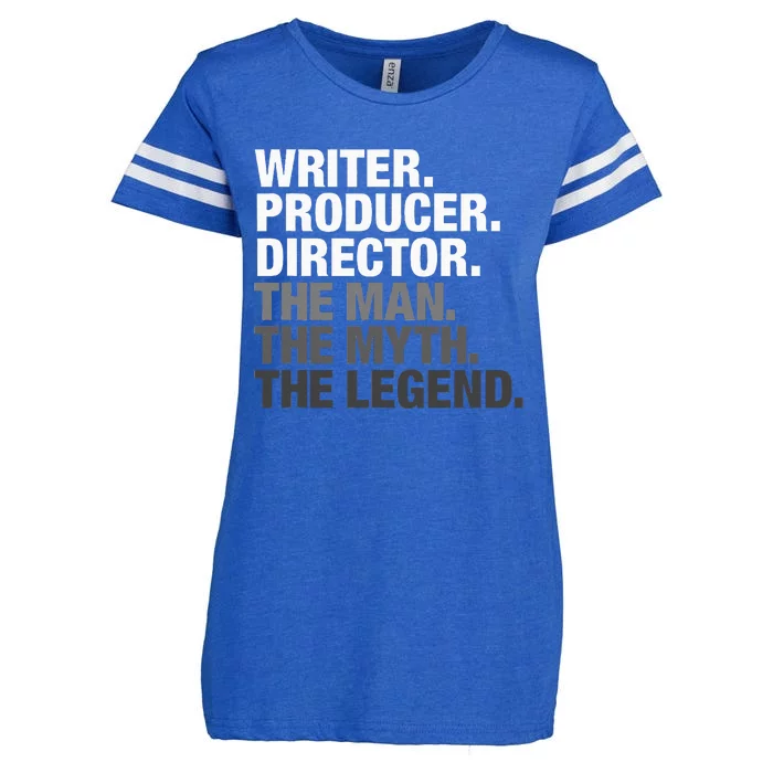 Writer Producer Director Man Myth The Legend Movie Film Enza Ladies Jersey Football T-Shirt