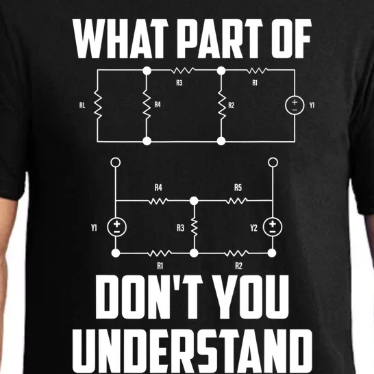 What Part Don't You Understand Engineering Funny Gift Pajama Set