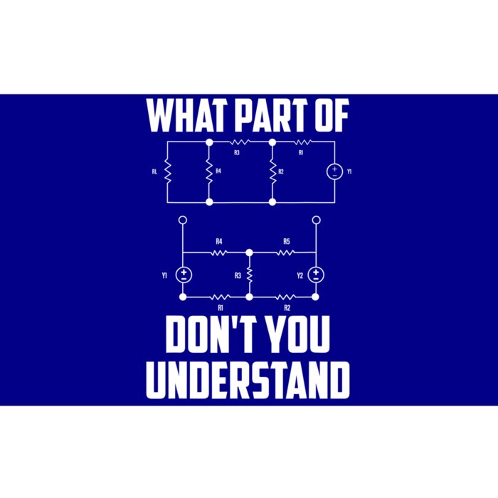 What Part Don't You Understand Engineering Funny Gift Bumper Sticker