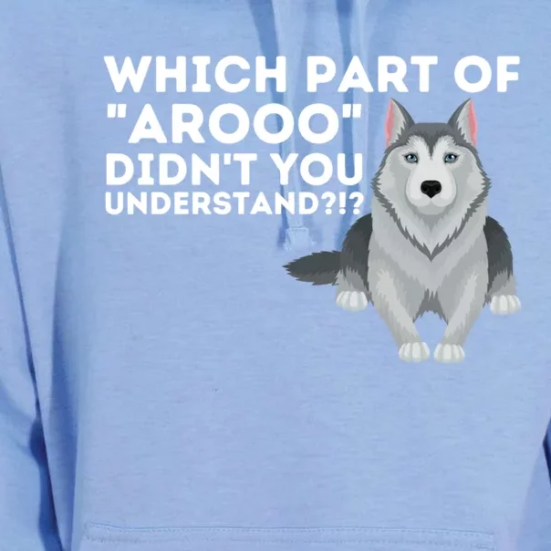 Which Part DidnT You Understand Siberian Husky Lover Sibe Unisex Surf Hoodie